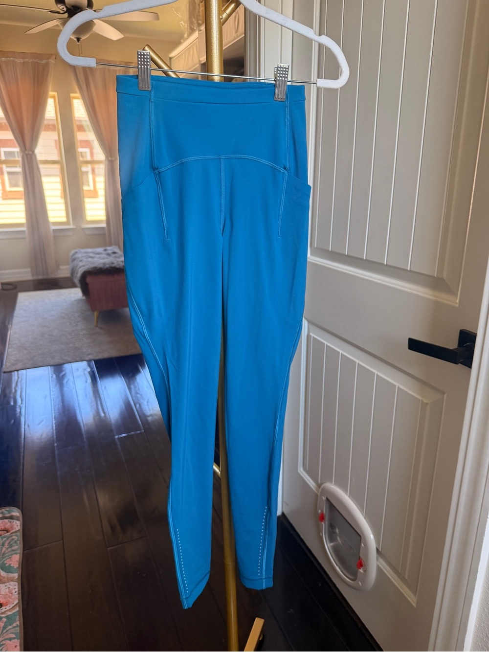 lululemon athletica Wunder Train Bright Blue High-Rise Leggings